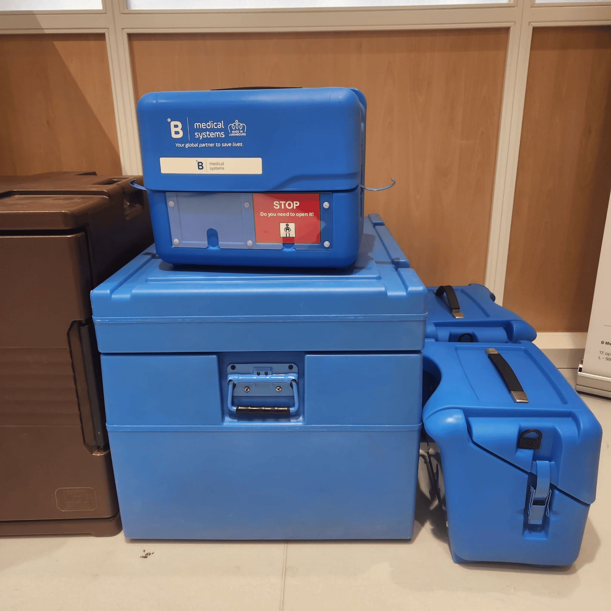 Glacières de transport médical