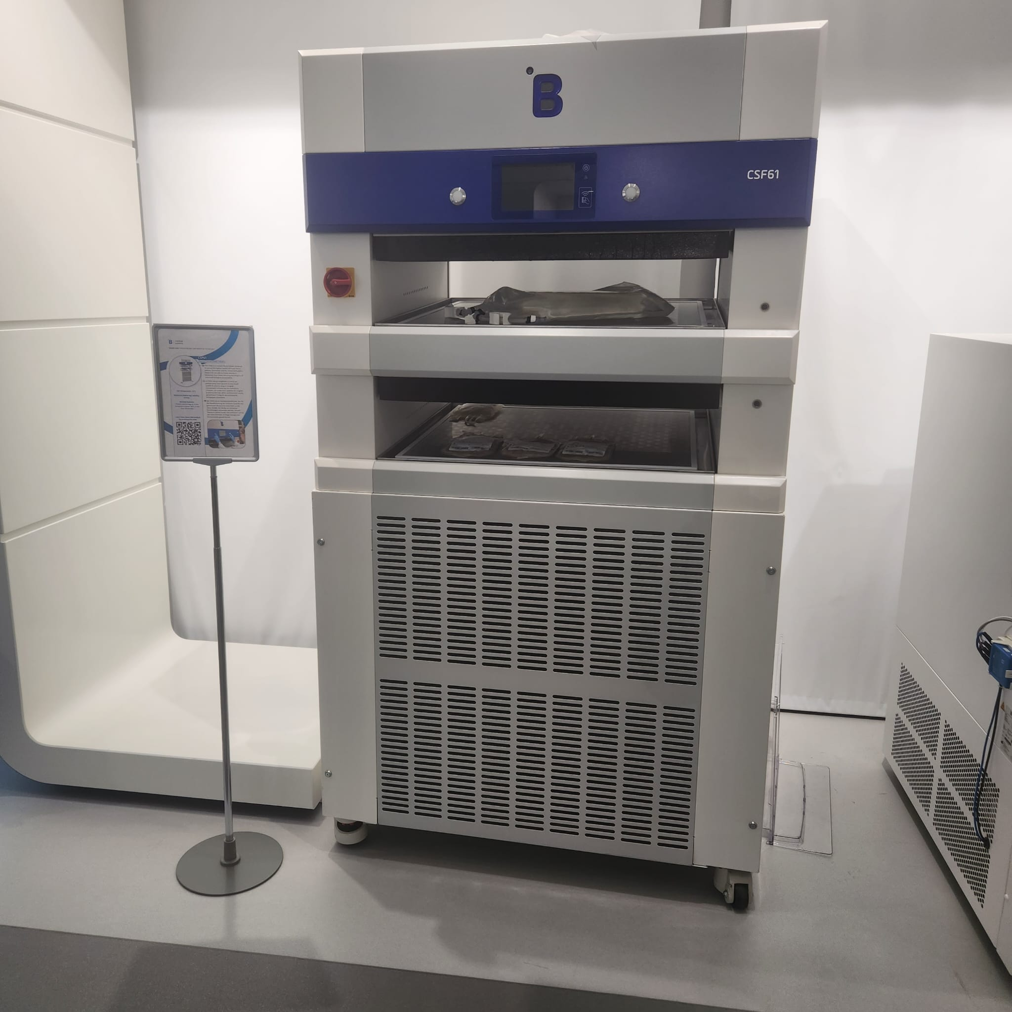 Équipement gestion sang CSF61